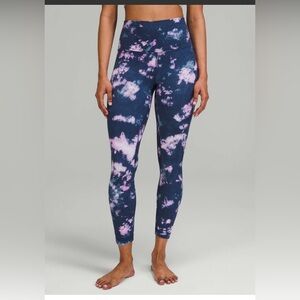 Lululemon Athletica Tie-Dye Leggings - high rise Align 10